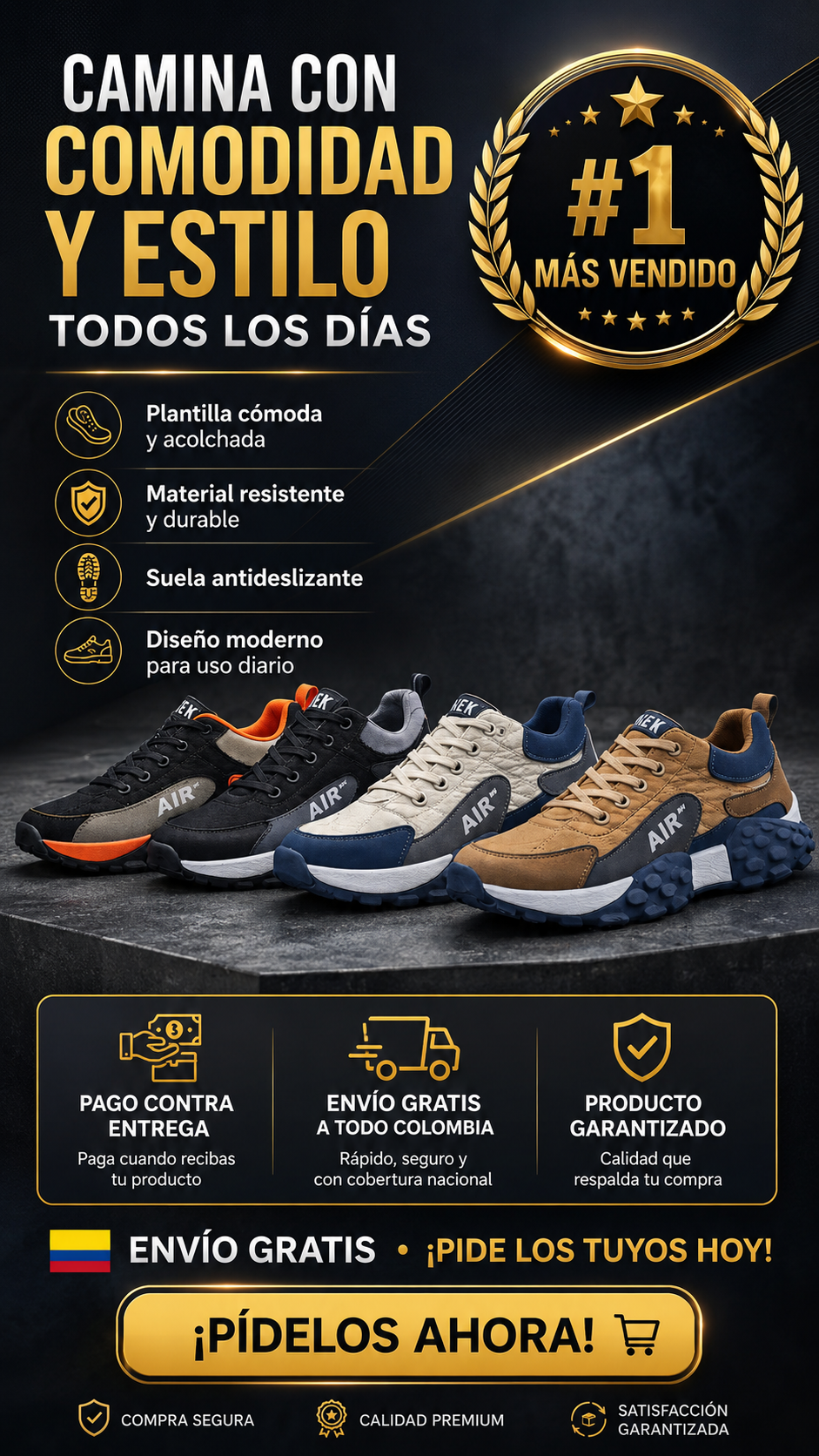 Flex Air 2026 — Camina Todo el Día Sin Dolor, Sin Peso y Sin Cansancio