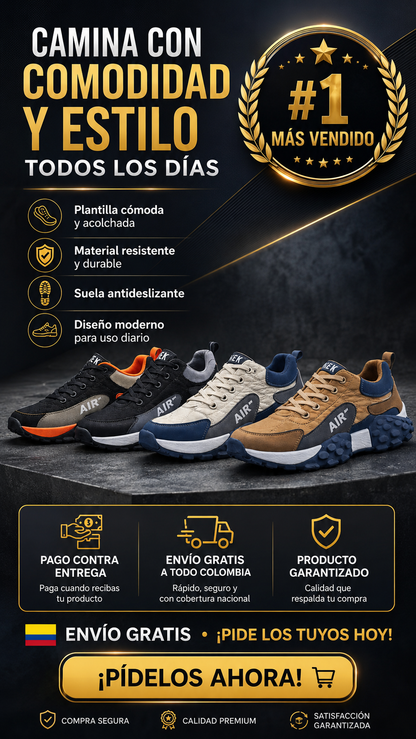 Flex Air 2026 — Camina Todo el Día Sin Dolor, Sin Peso y Sin Cansancio