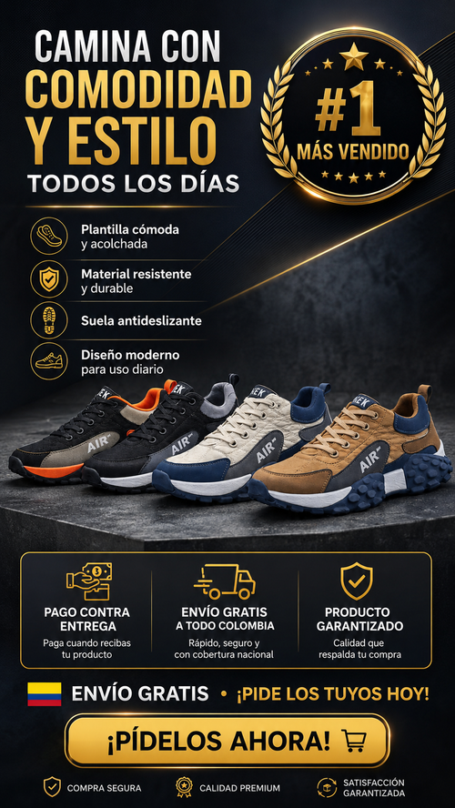 Flex Air 2026 — Camina Todo el Día Sin Dolor, Sin Peso y Sin Cansancio