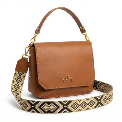 Bolso Carriel Dacota de Cuero Legítimo — Oferta Limitada, Paga al Recibir